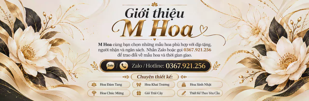 Ảnh bìa Shop hoa tươi Xã Vĩnh Xuân Vĩnh Long - Hoa đẹp theo ý bạn